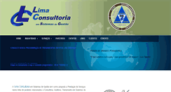 Desktop Screenshot of limaconsultoria.com